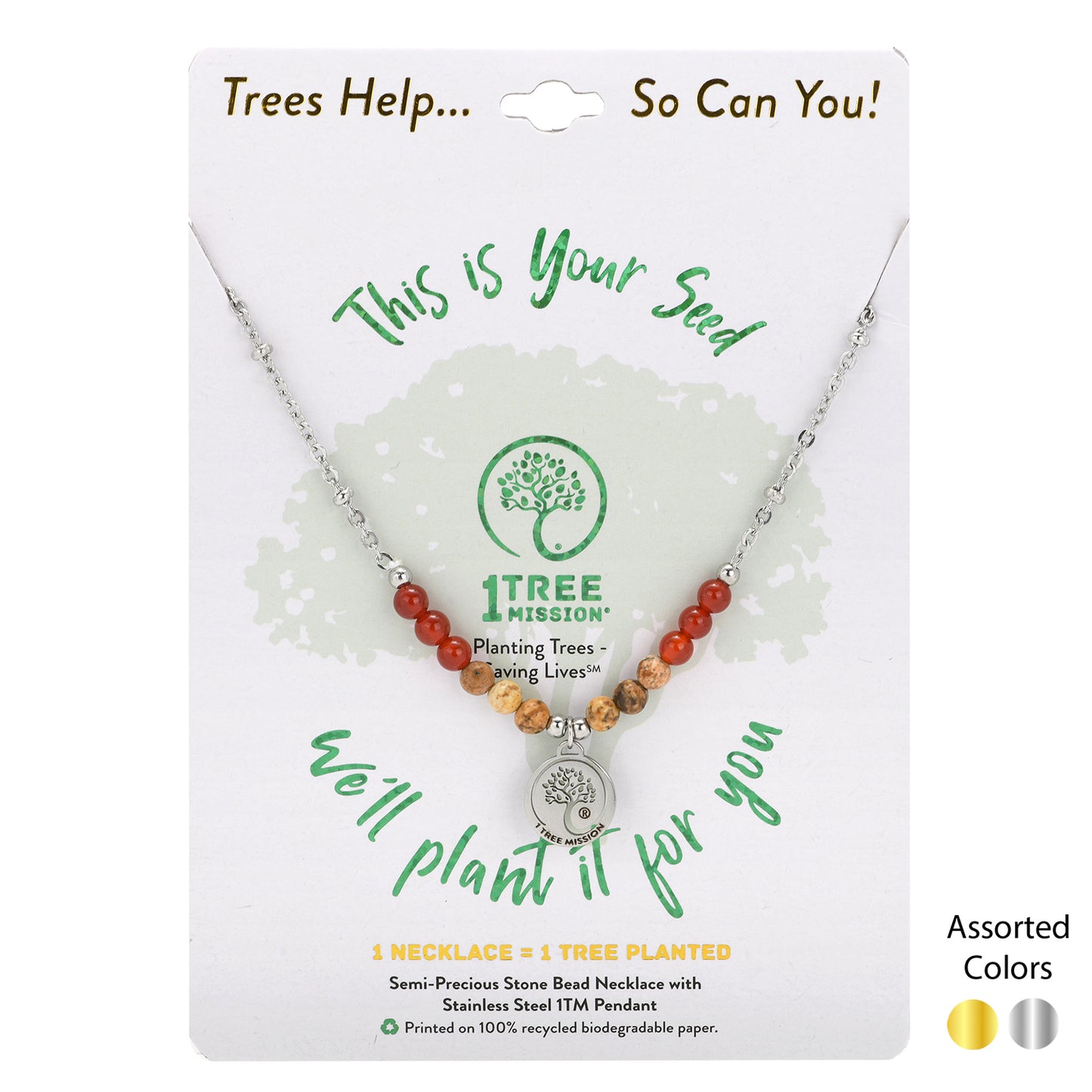 Apple Tree Necklace - 1 Tree Mission®