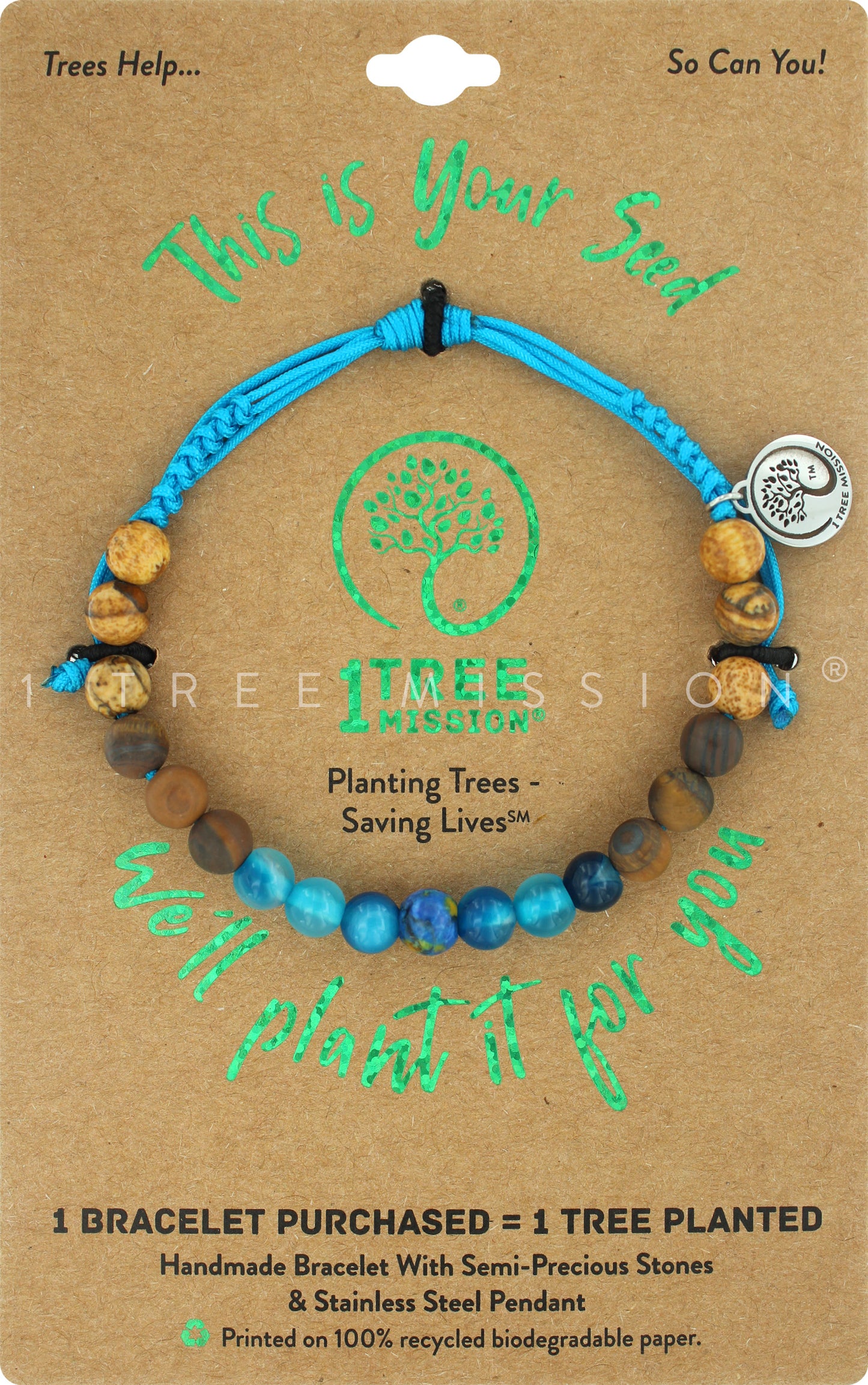 Cedar Tree Bracelet - 1 Tree Mission®