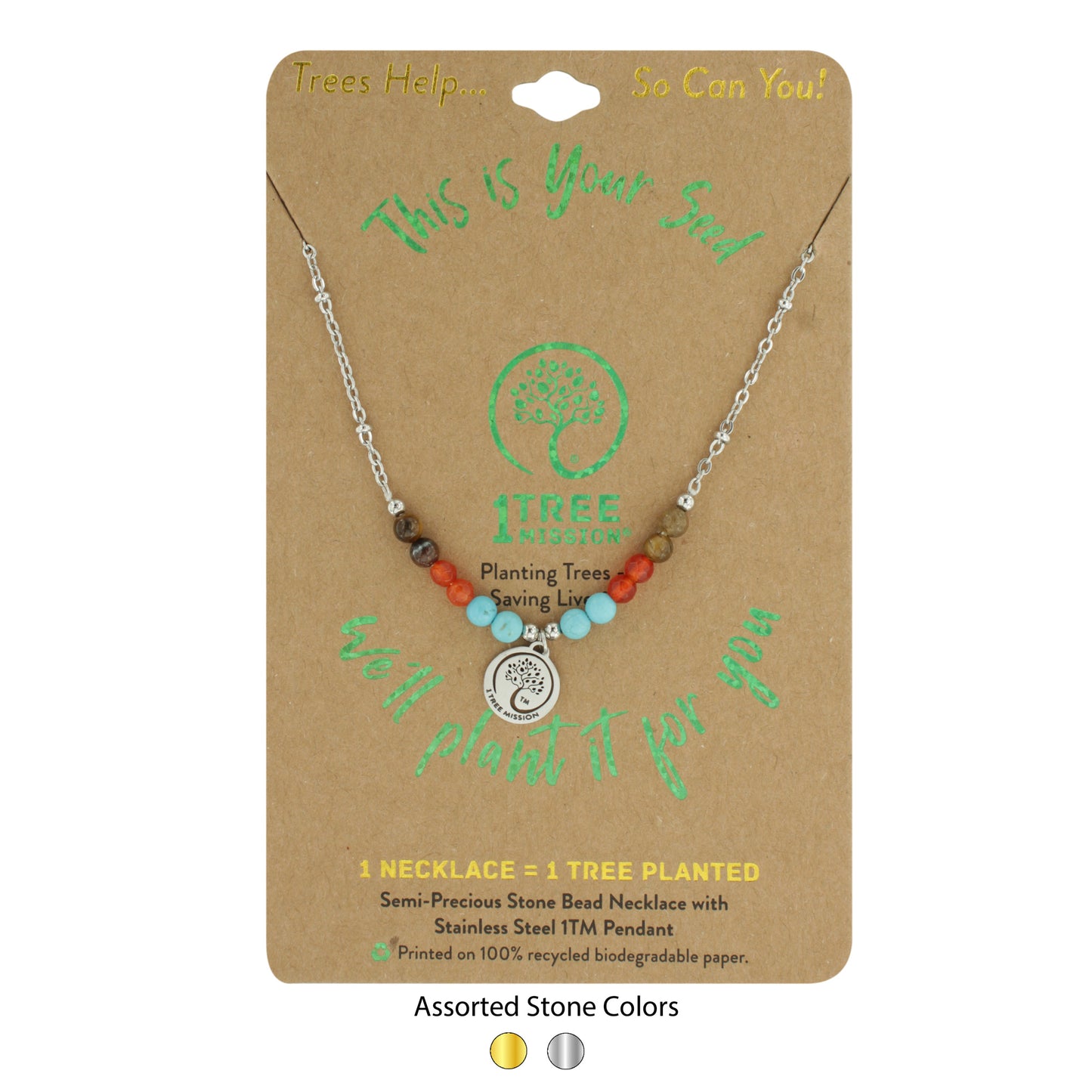 Joshua Tree Necklace - 1 Tree Mission®