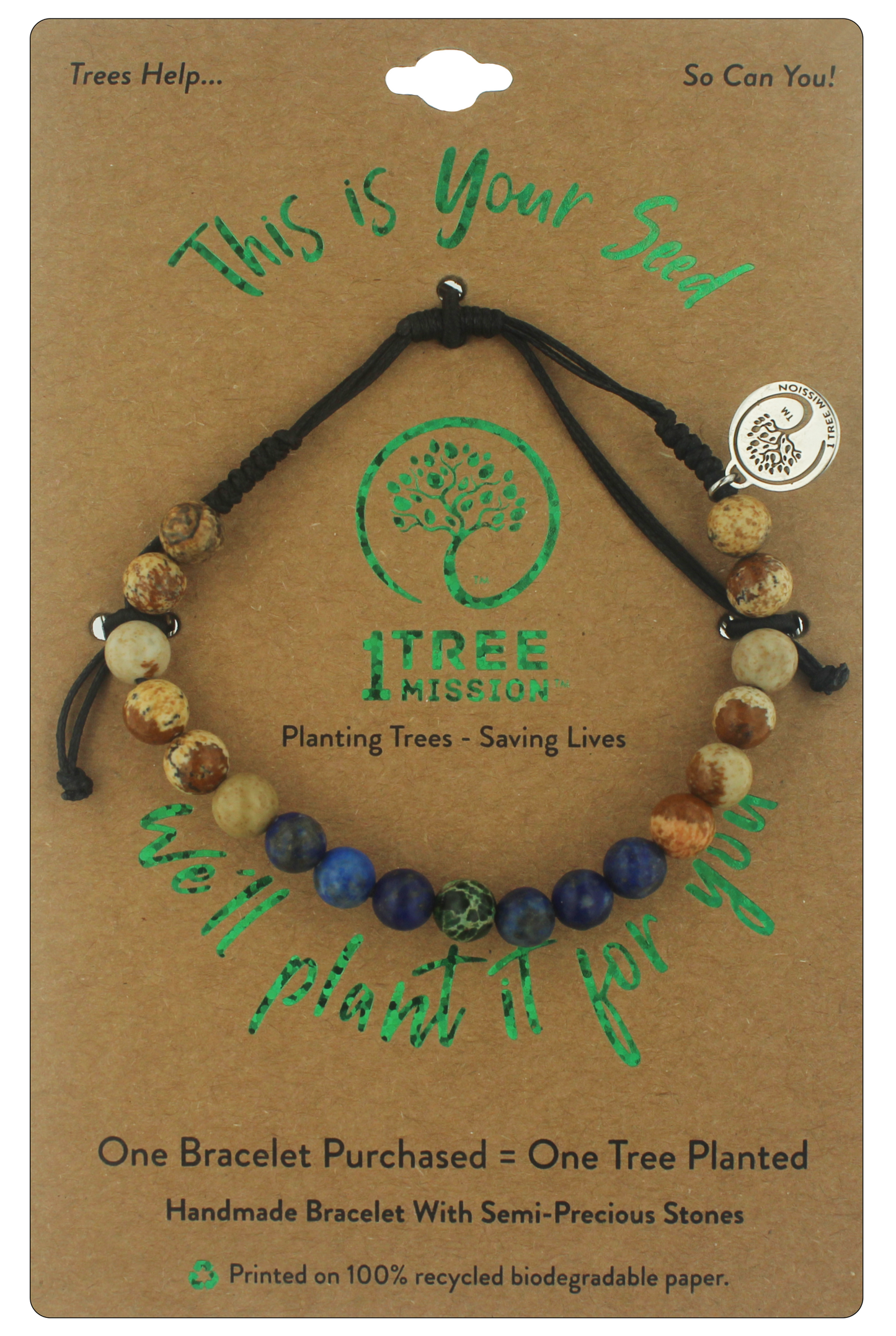 Blue Spruce Tree Bracelet  - 1 Tree Mission®